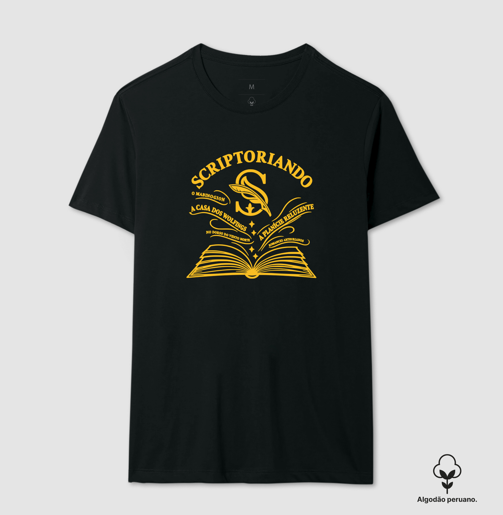 Scriptoriando — Biblioteca Viva — Algodão Peruano - Imagem 2
