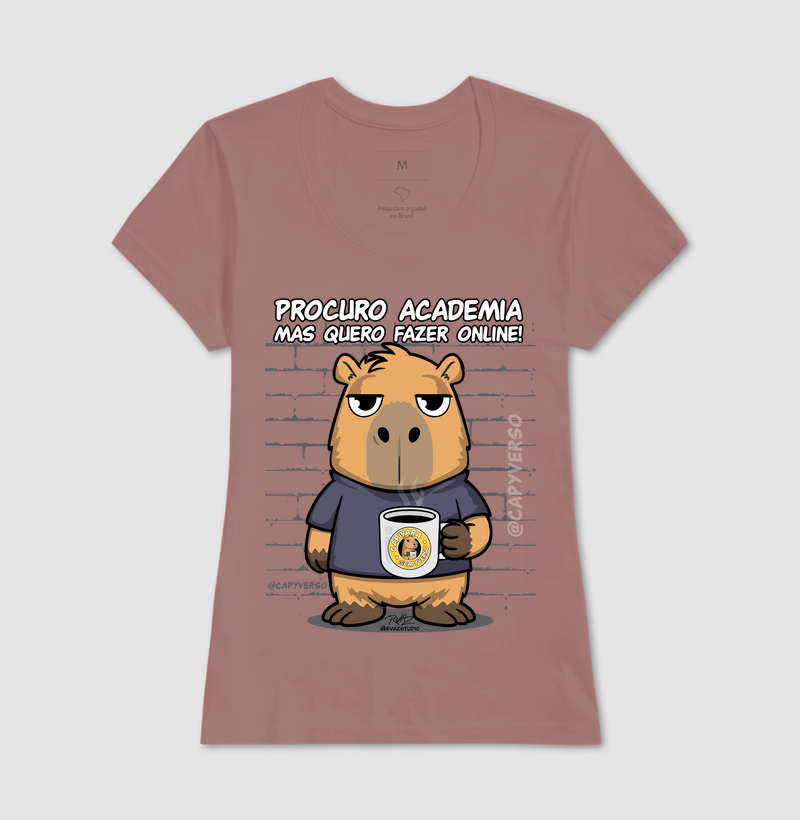 Camiseta Capivara Academia Online - Imagem 17
