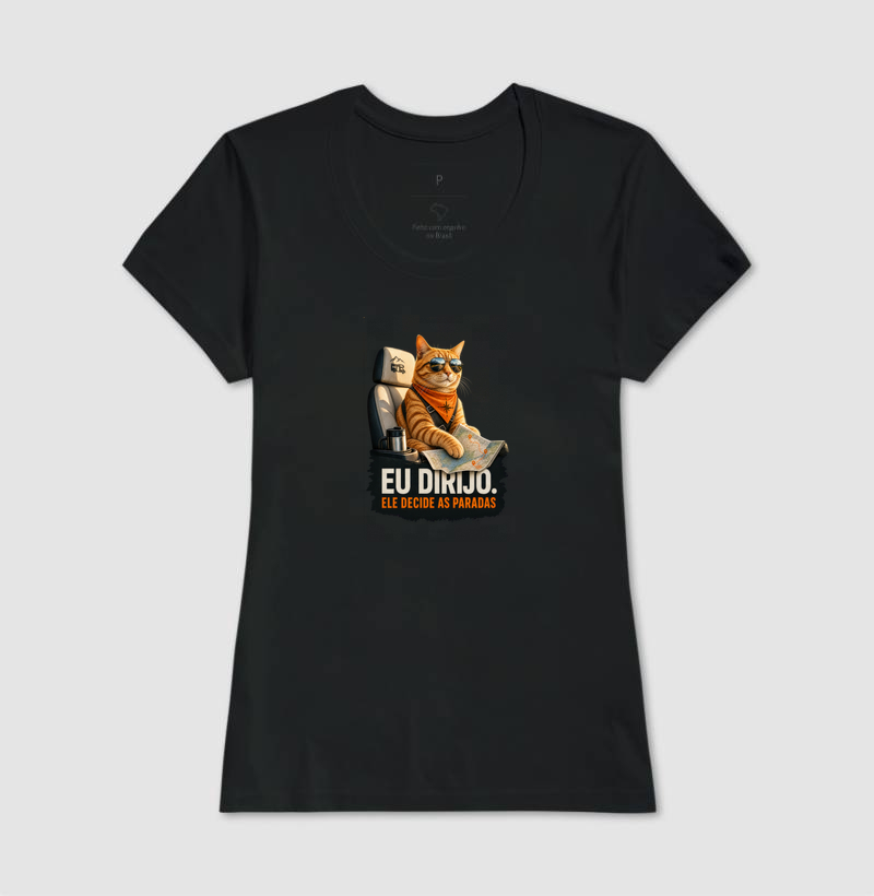Eu Dirijo. Ele Decide as Paradas — Gato Laranja - Imagem 3
