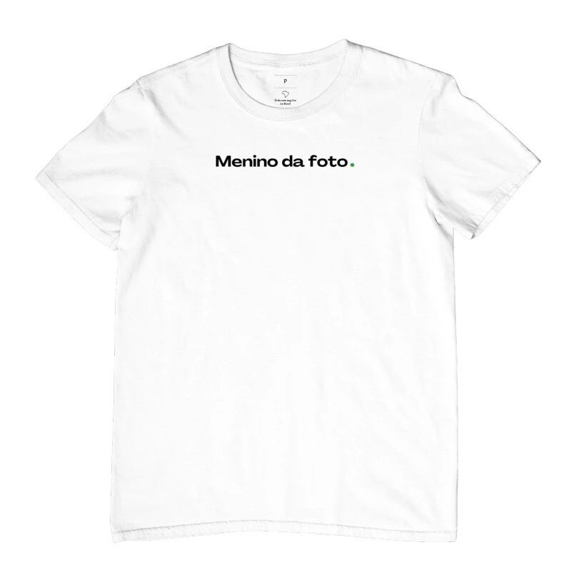 Camiseta masculina, menino da foto - Imagem 3