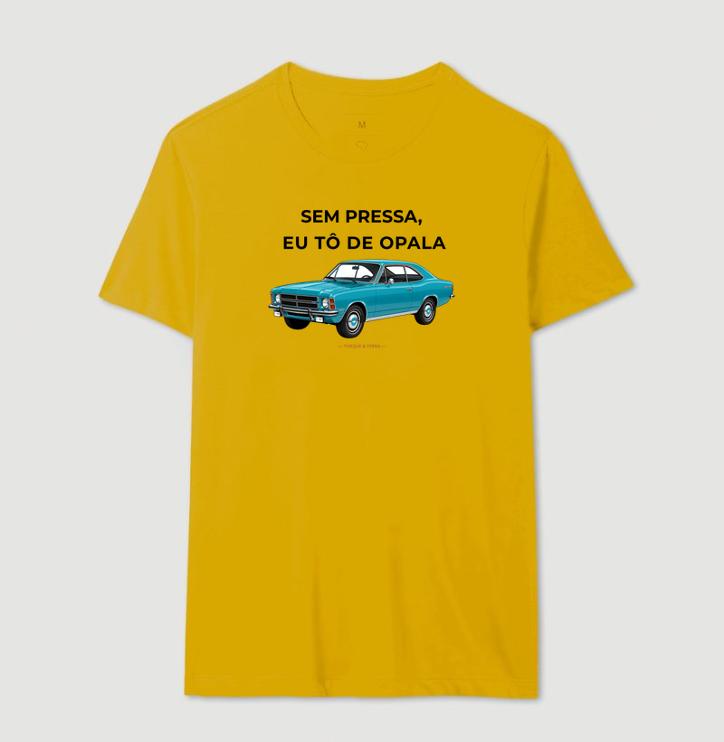 Sem pressa, eu tô de Opala - azul claro - Imagem 14