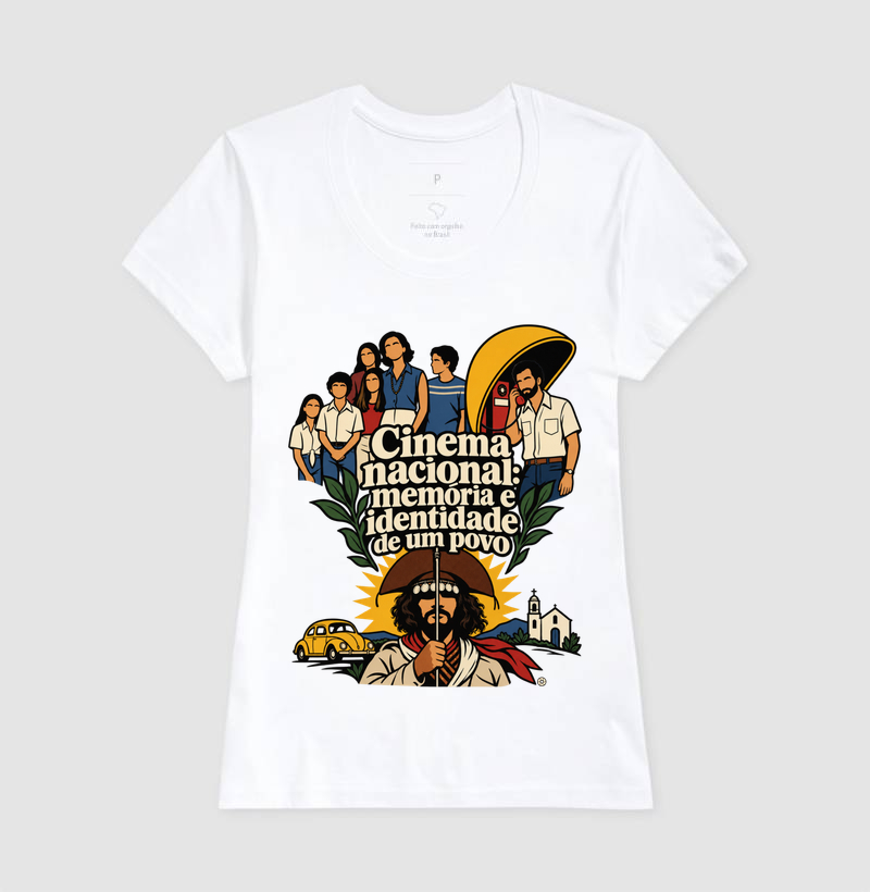 Camiseta Cinema Nacional – Memória e Identidade de um Povo - Imagem 5