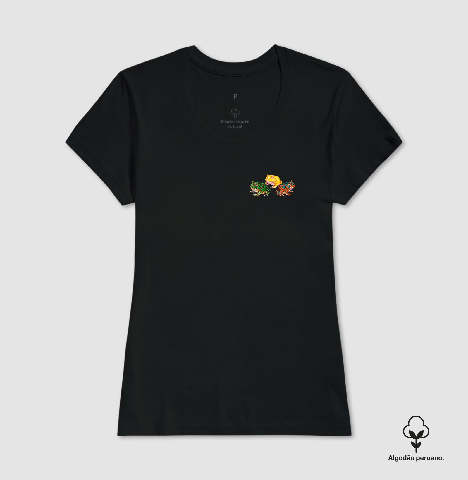 Réteis - Mini - Sapo Pac-Man - Algodão Peruano - Imagem 8