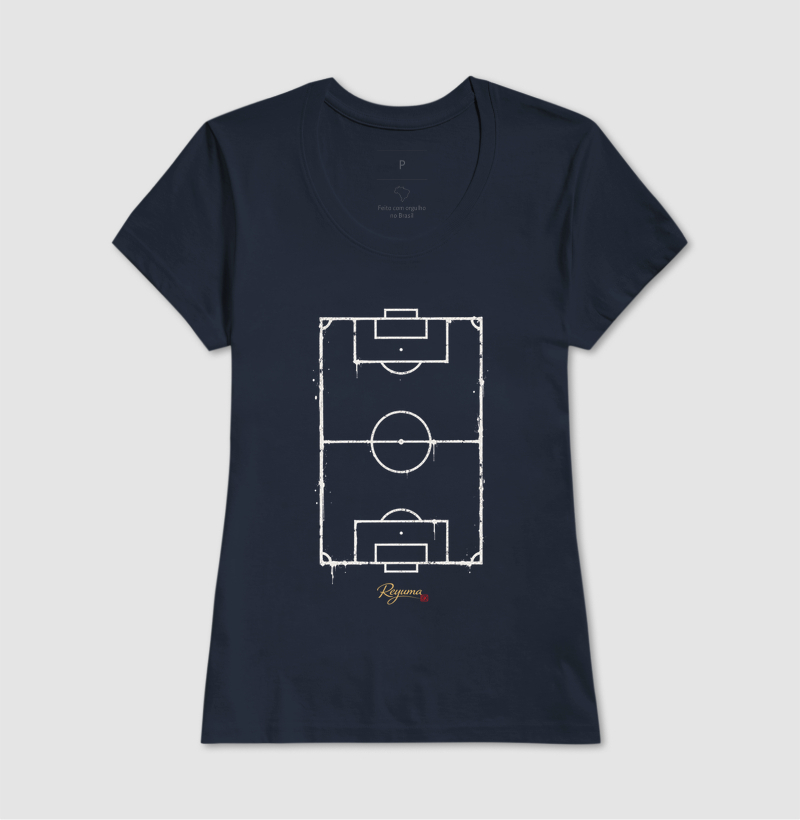 Camiseta Masculina, Feminina, Babylook e Unissex Futebol “Street Field ” - Algodão 100%  - Imagem 5