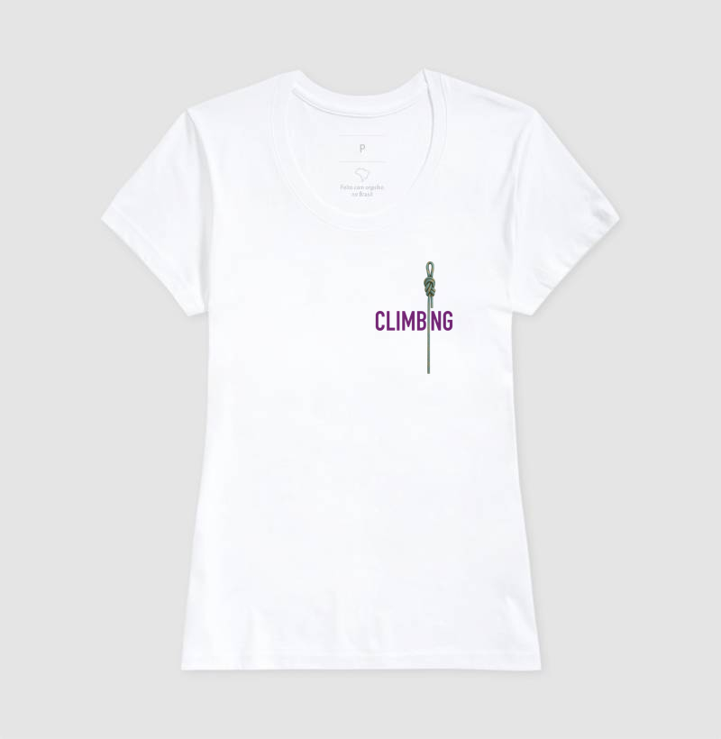 Camiseta Falésia & Magnésio | Nó & Corda - Imagem 7