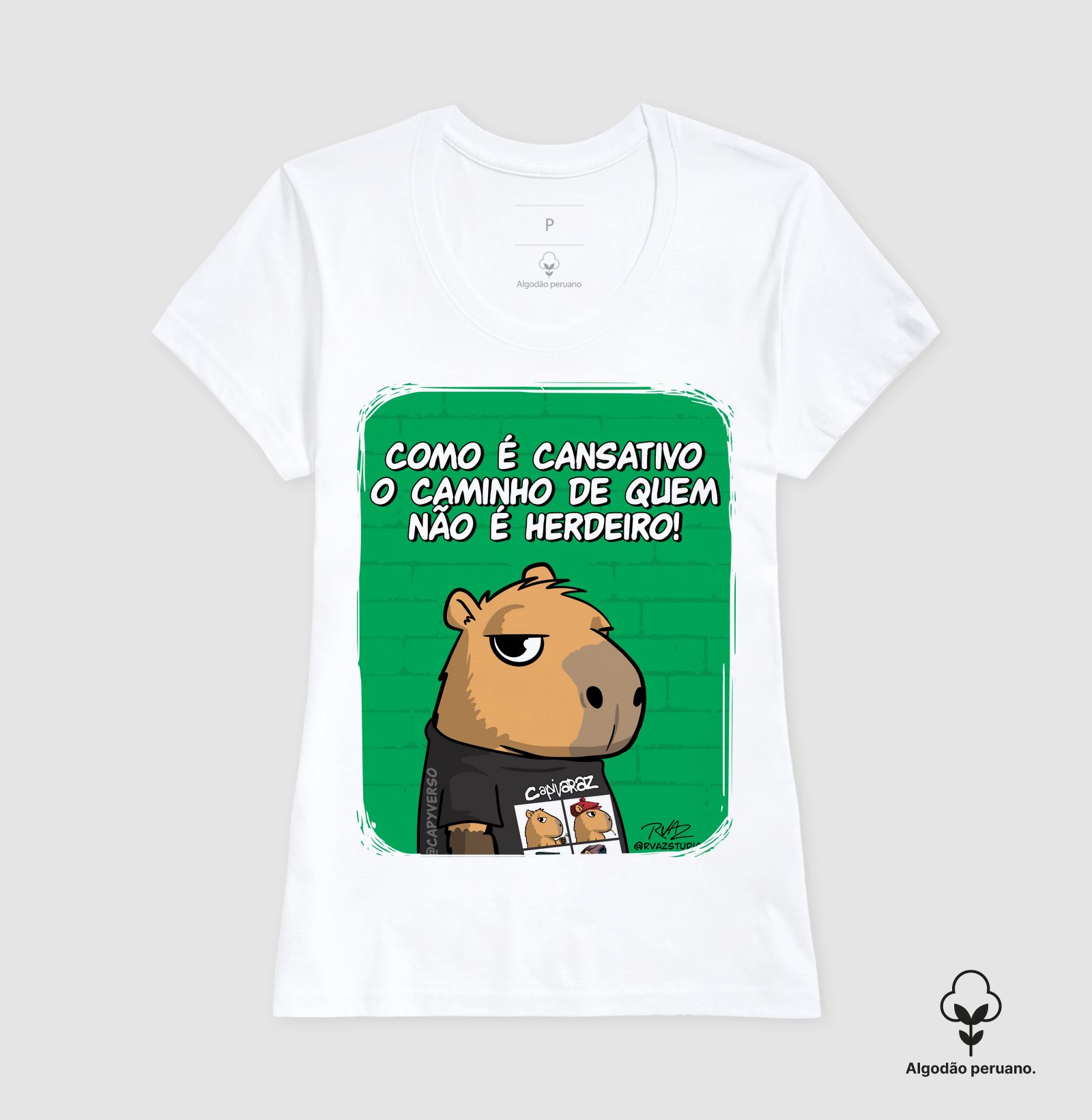 Camiseta Capivara herdeiro - Imagem 6