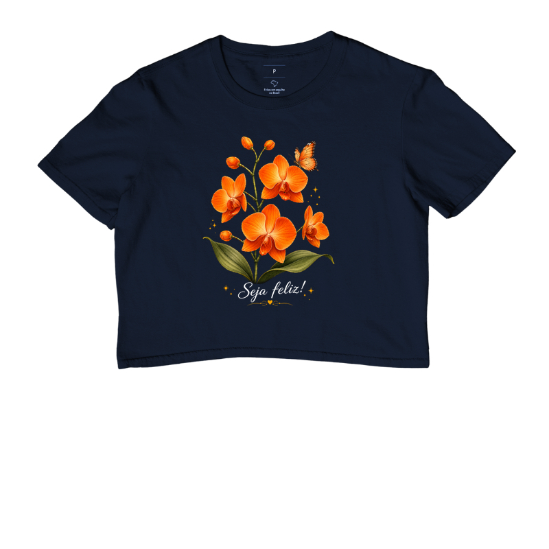 Camiseta Seja Feliz - Imagem 4