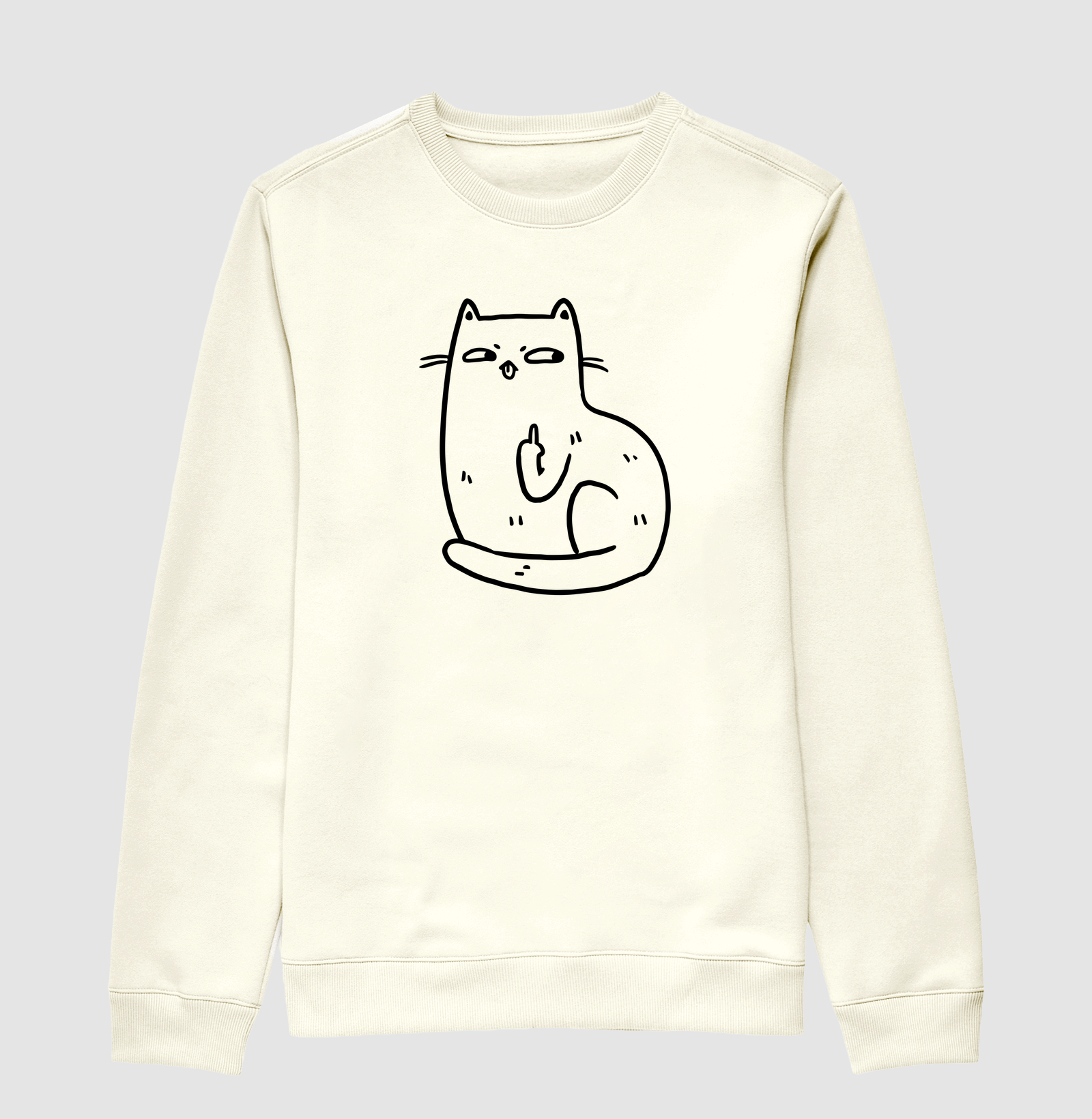 Middle Finger Cat - Imagem 2
