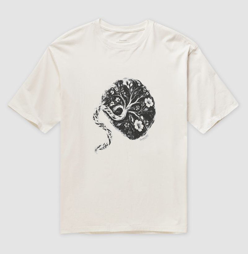 Placenta P&B Oversized - Imagem 3