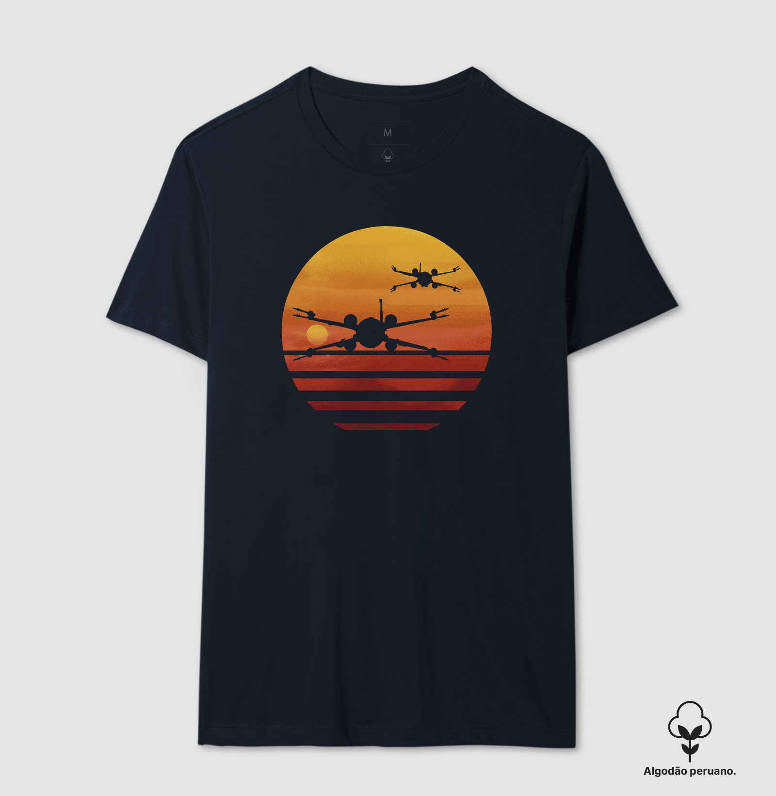 Camiseta Algodão Peruano X-Wing Sunset - Imagem 4