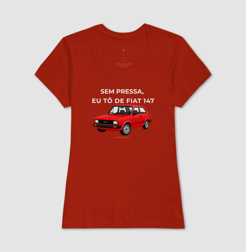 Sem pressa, eu tô de Fiat 147 - vermelho - Imagem 11