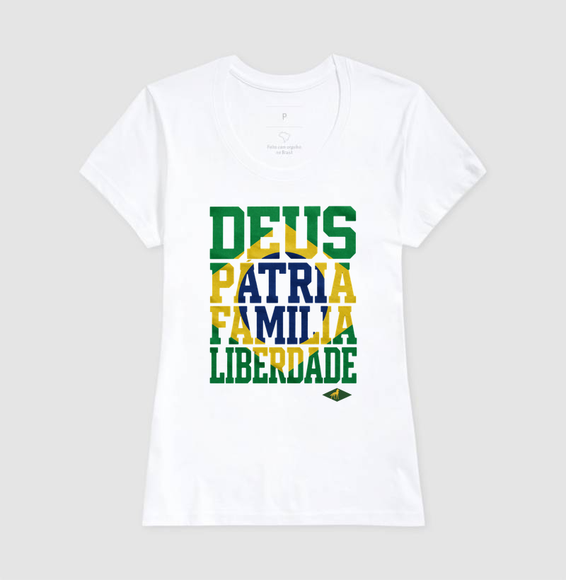 Camiseta Deus Pátria Família Liberdade — Filhos da Pátria - Imagem 5