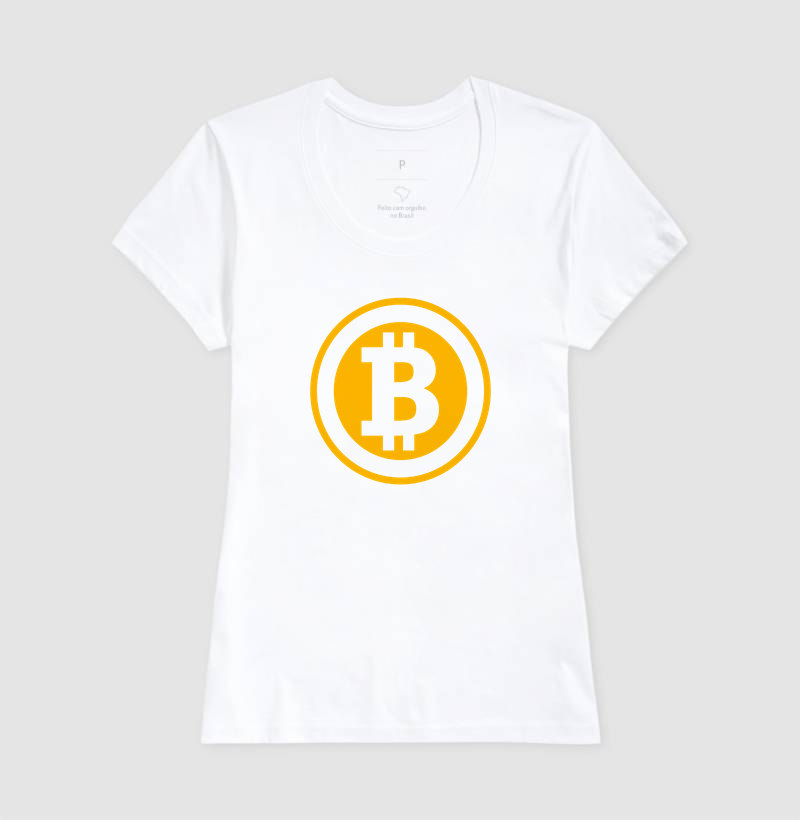 Camiseta Bitcoin logo style - Imagem 6