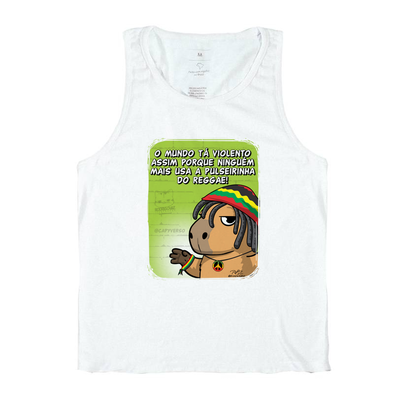 Camiseta Capivara Reggae - Imagem 2