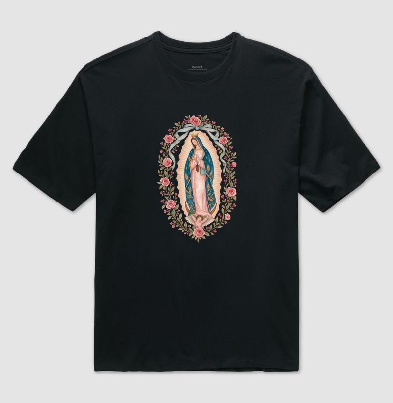 Tshirt Oversized Virgem de Guadalupe - Imagem 2