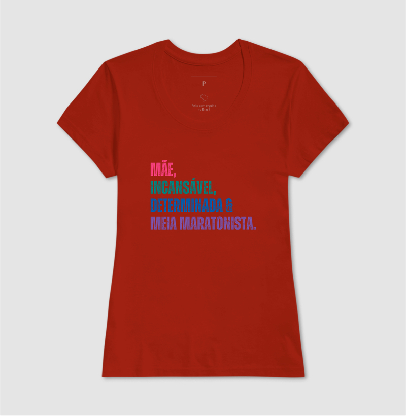 Camiseta Meia Maratona - Mãe, Incansável, Determinada e Meia Maratonista - Imagem 11