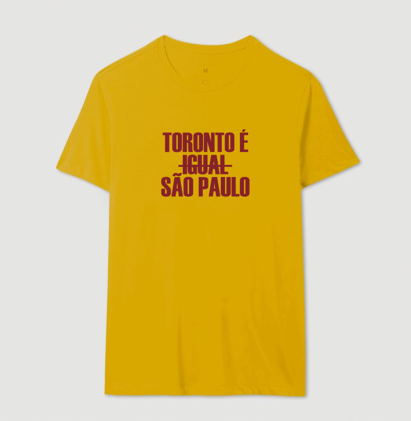 Camiseta Toronto é Igual São Paulo - Imagem 14