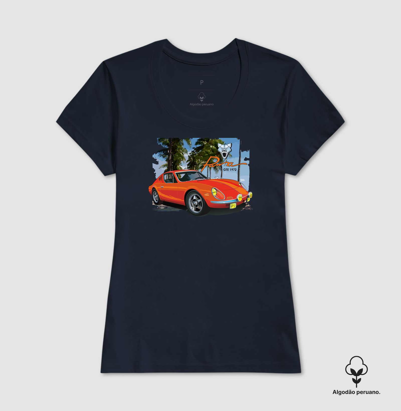 Camiseta Puma GTE 1972 Paisagem - Imagem 3