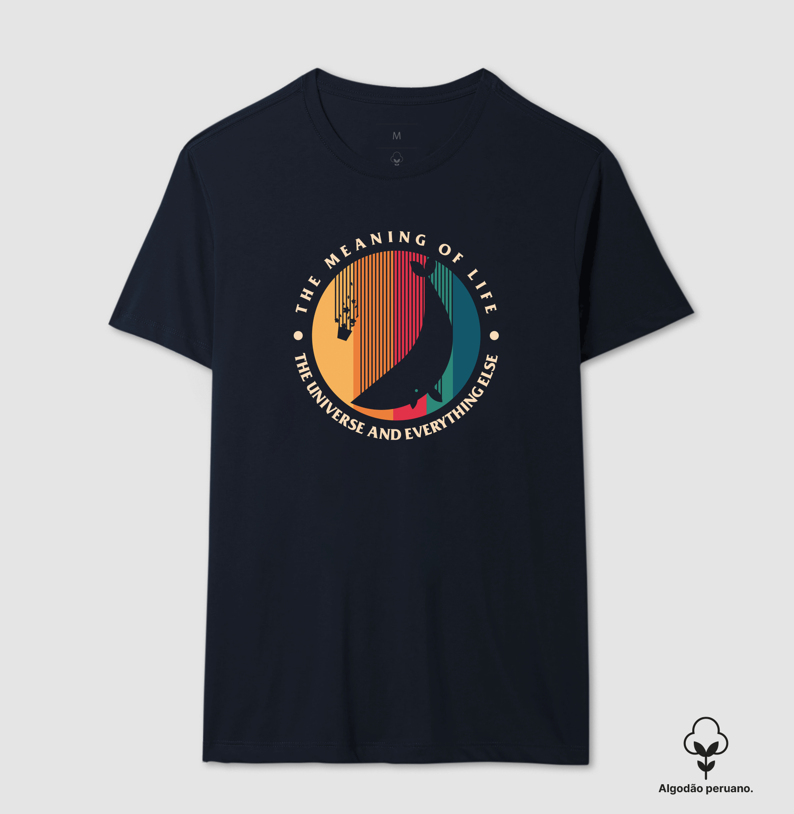 Camiseta Algodão Peruano O sentido da vida - Imagem 4