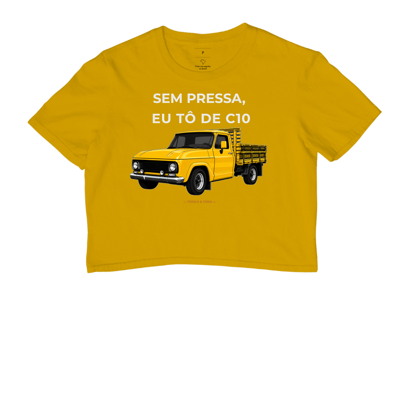 Sem pressa, eu tô de C10 - amarela - Imagem 8