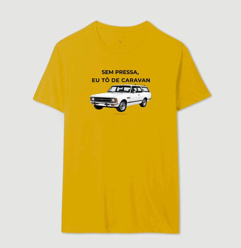 Sem pressa, eu tô de Caravan - Branca - Imagem 14