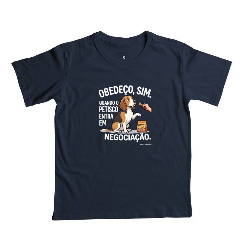 CAMISETA INFANTIL BORDER COLLIE OBEDEÇO - Imagem 6