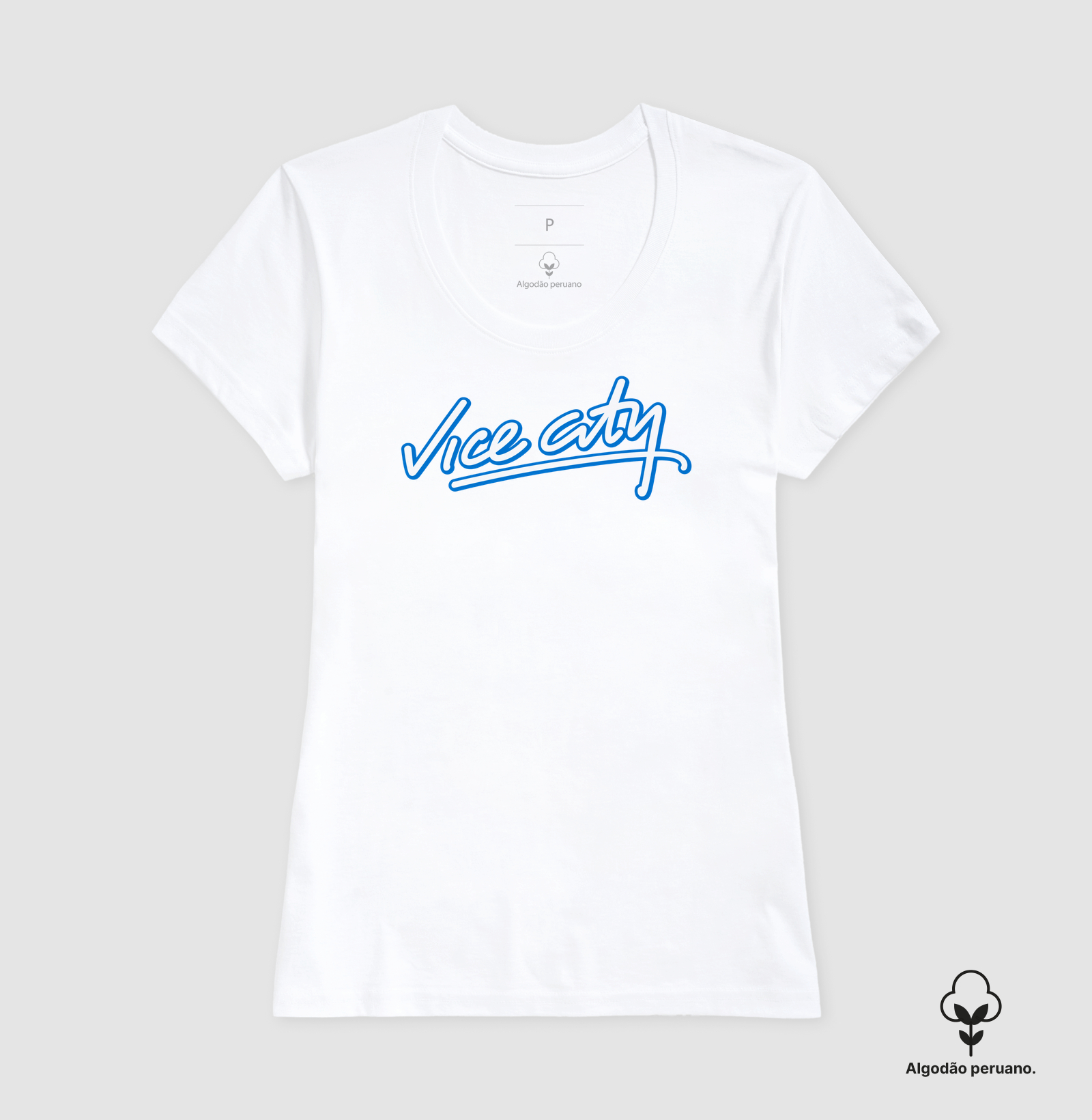 Algodão Peruano Vice City - Logo - Imagem 3