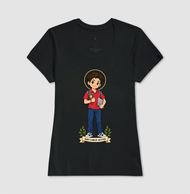 São Carlo Acutis - estilo chibi - Imagem 3
