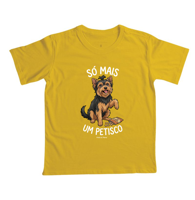 CAMISETA INFANTIL YORKSHIRE PETISCO - Imagem 6