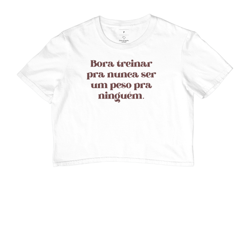 Bora treinar pra nunca ser um peso pra ninguém
