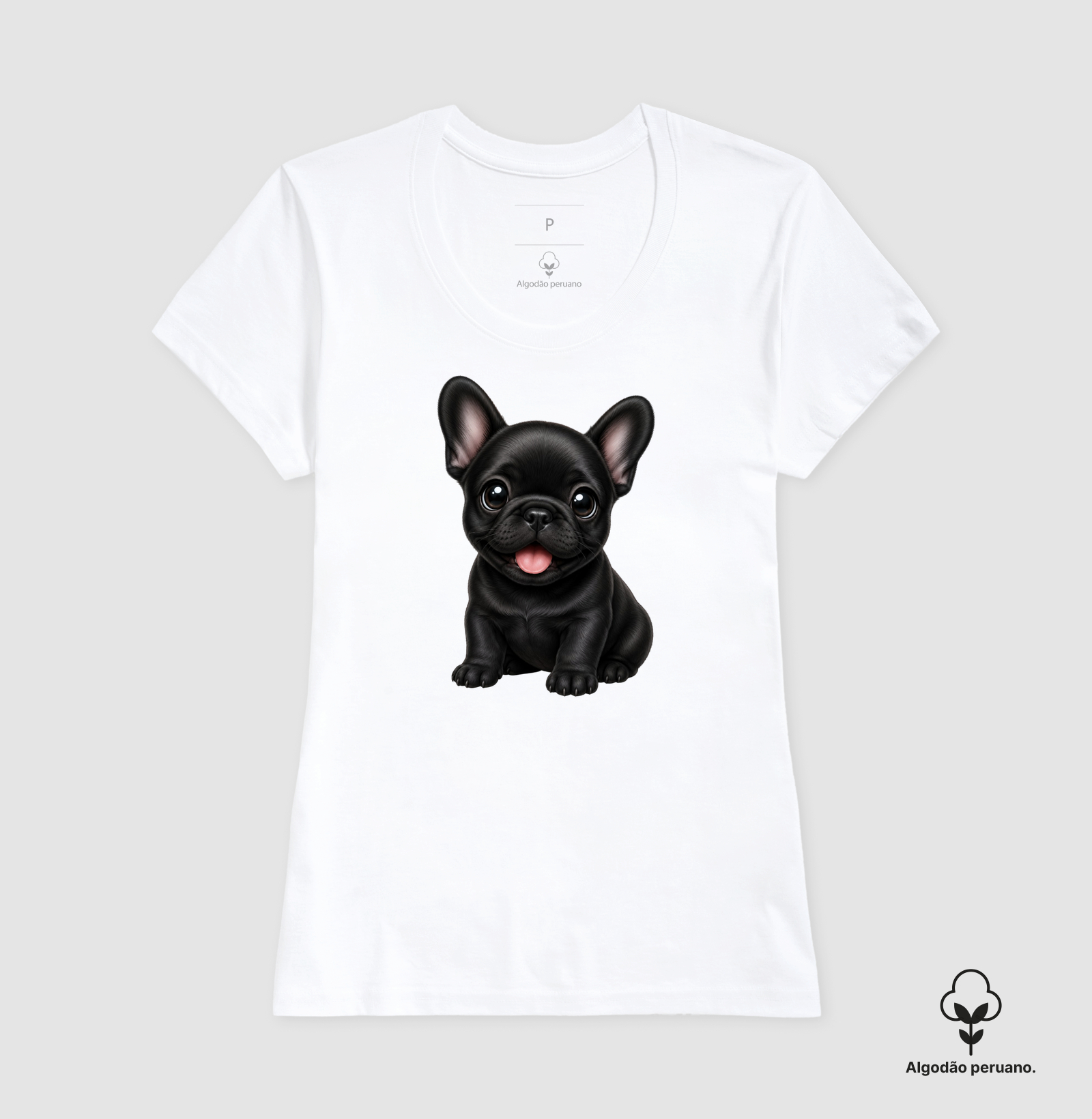 Bulldog (Buldogue) Francês Preto - Desenho Animado - Imagem 9