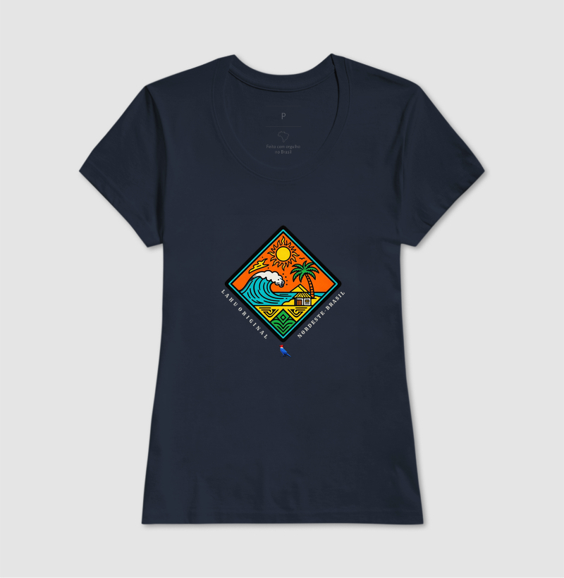 “Sinta o sol, o mar e a alma do Nordeste com a estampa Lahu Original. Cores vibrantes, energia tropical e autenticidade brasileira — feita para quem vive o verão o ano inteiro.” - Imagem 6