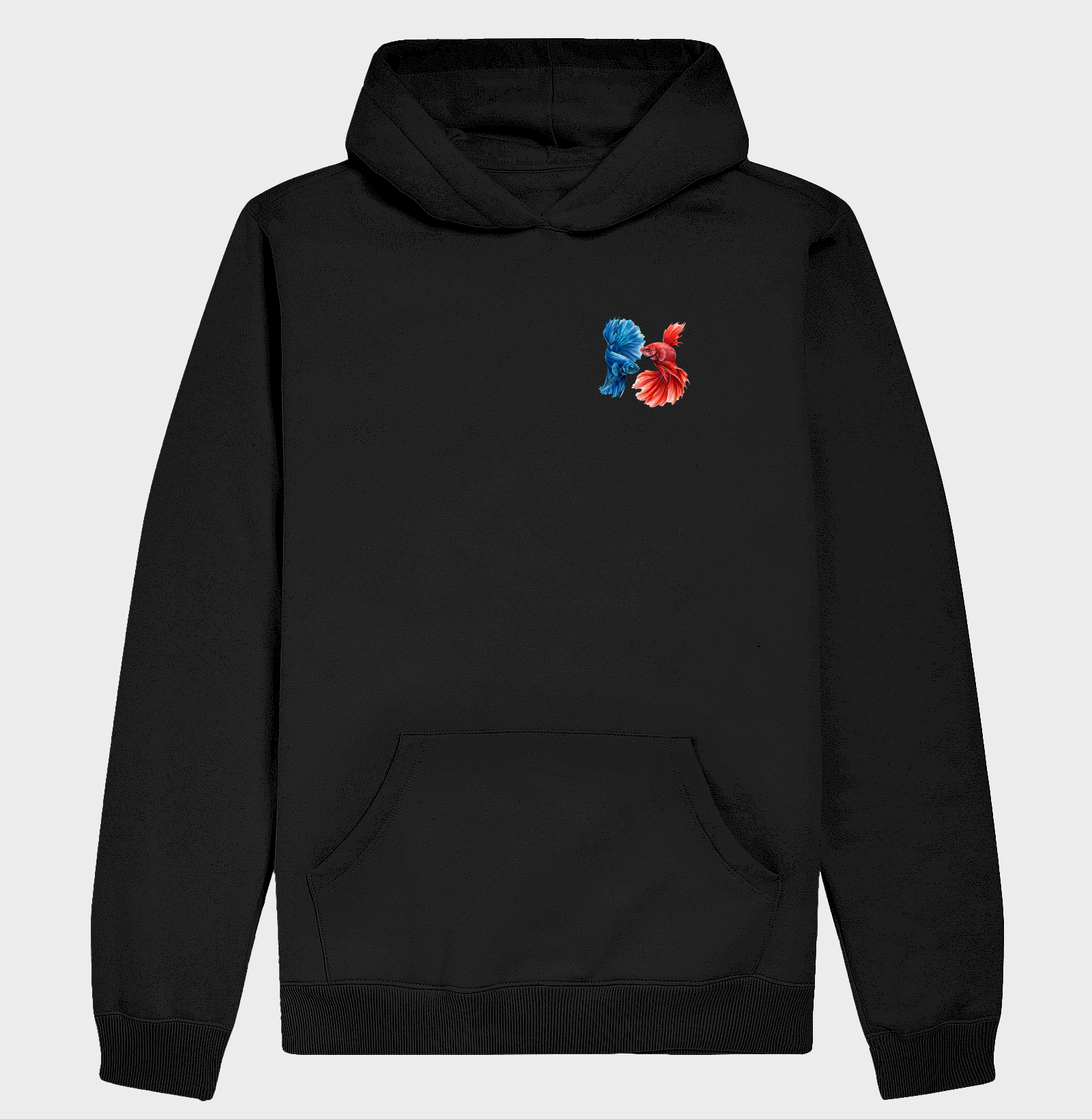 Peixes - Mini - Bettas - Moletom Hoodie - Imagem 4