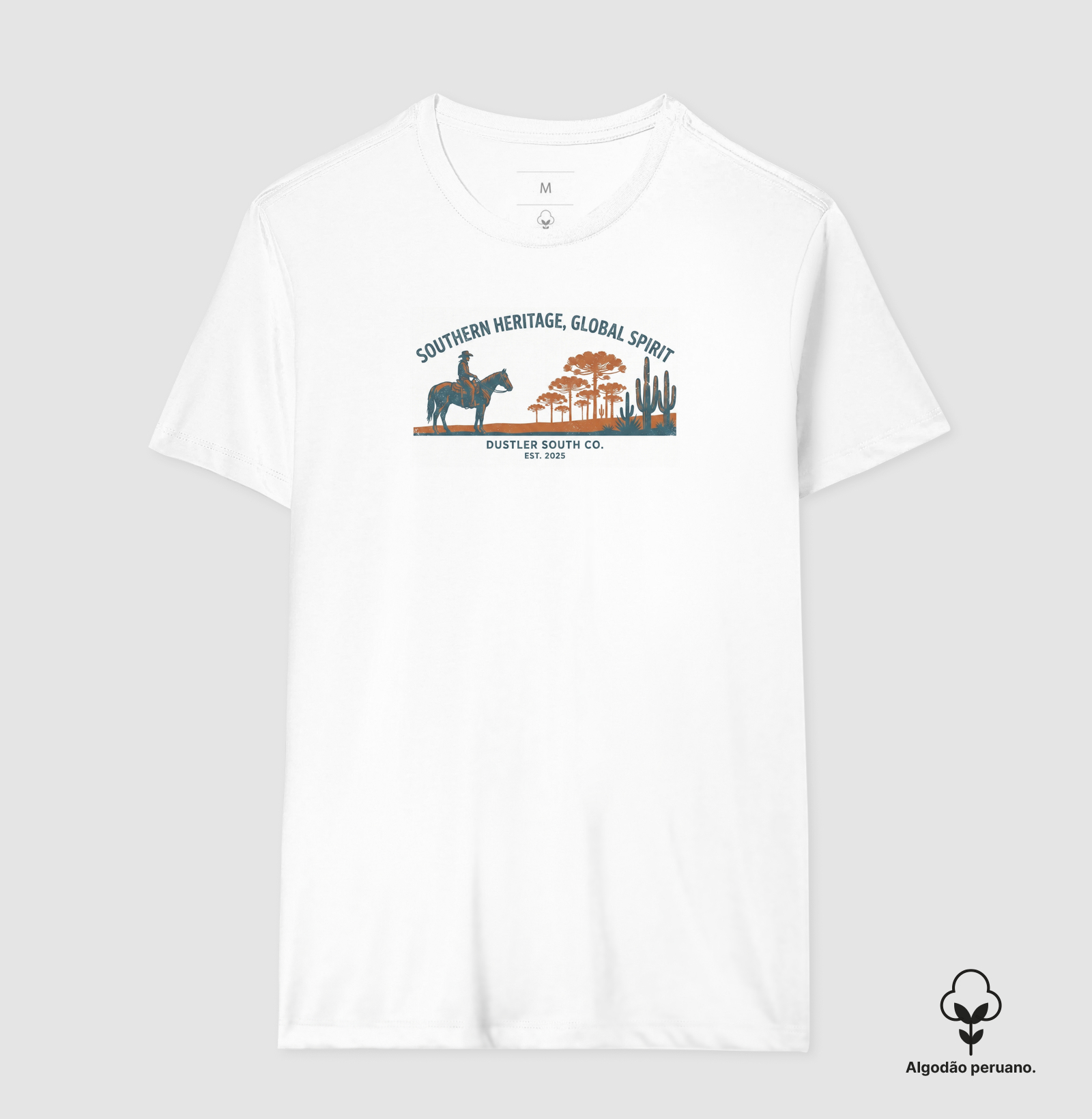 Camiseta Country Masculina Southern Heritage Global Spirit - Imagem 3