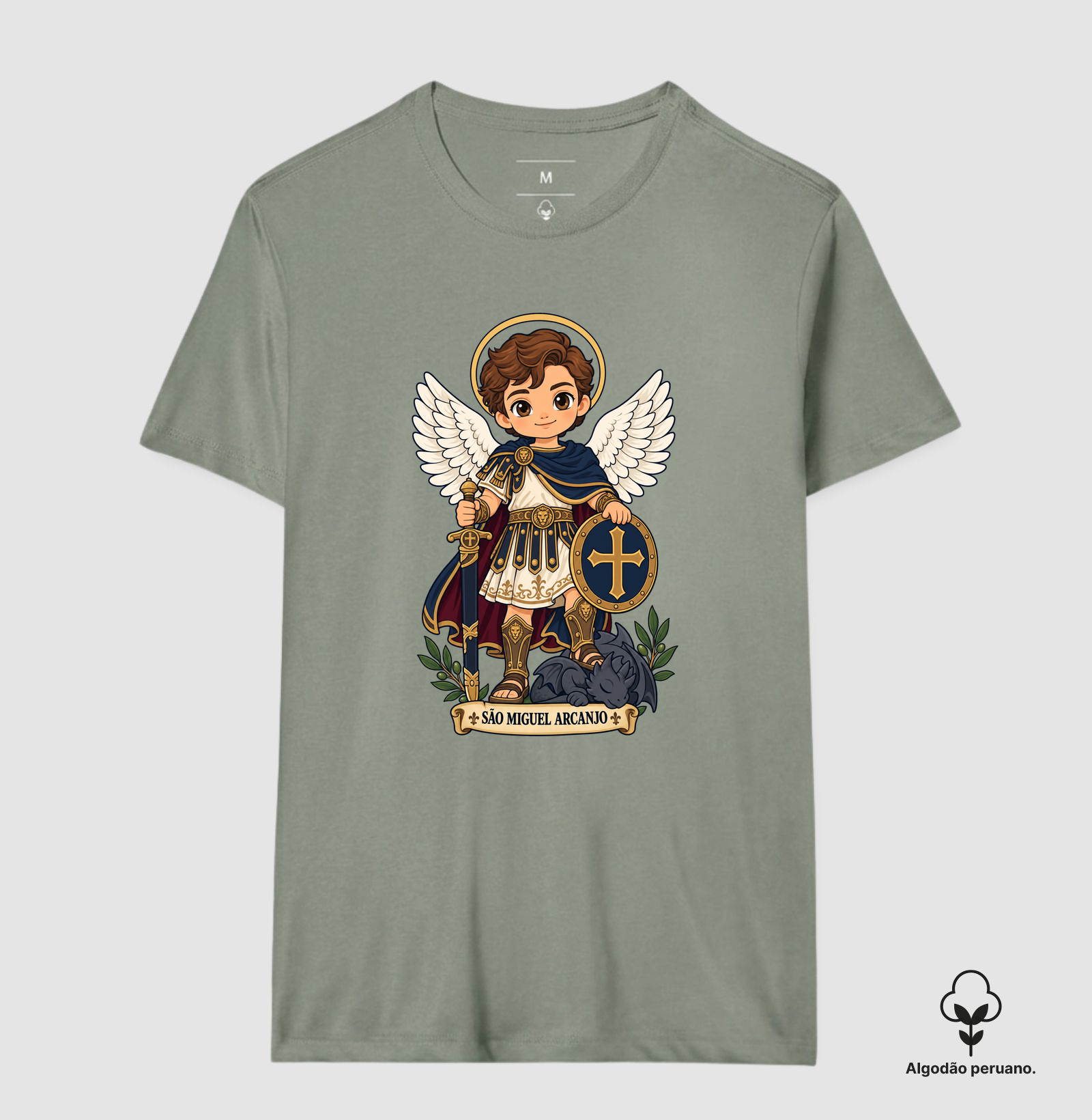 São Miguel Arcanjo estilo chibi - Imagem 7