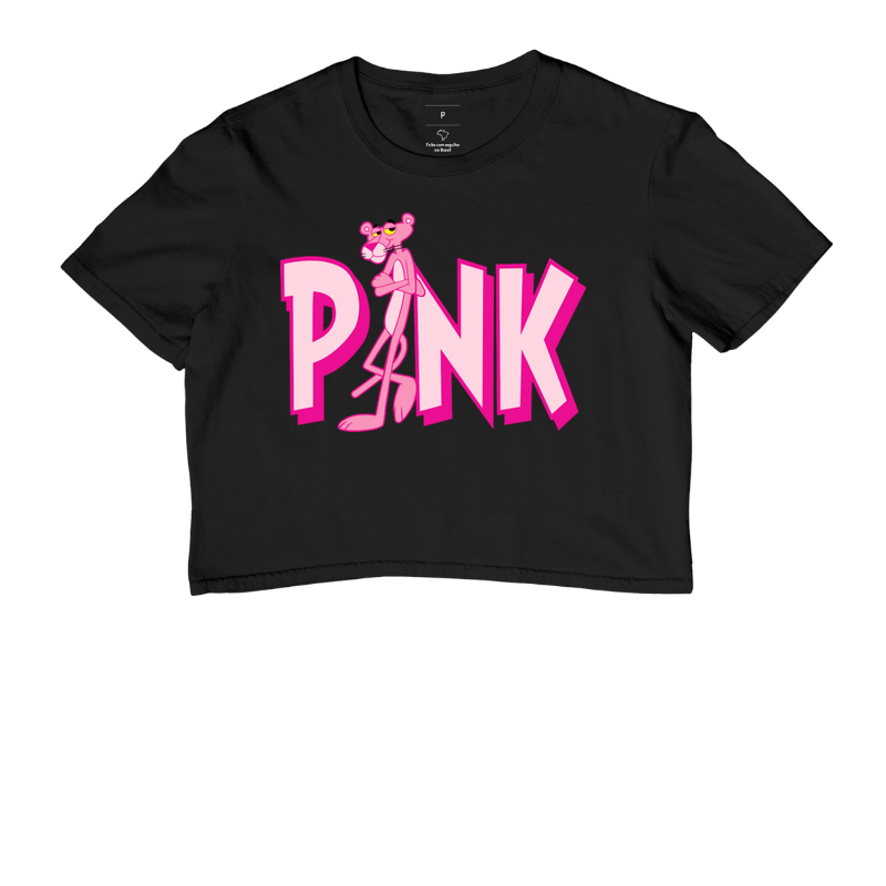 Camiseta Pantera Cor de Rosa - Imagem 2