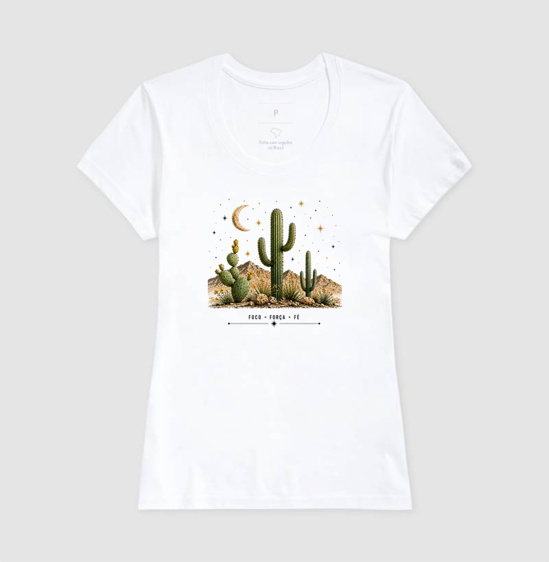 Camiseta Foco, Força e Fé - Imagem 5