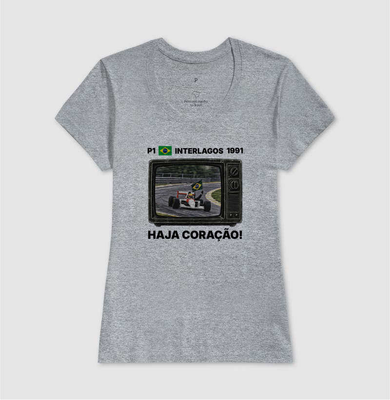 Domingo de Corrida – Camiseta Retrô TV Anos 90 Automobilismo - Imagem 9