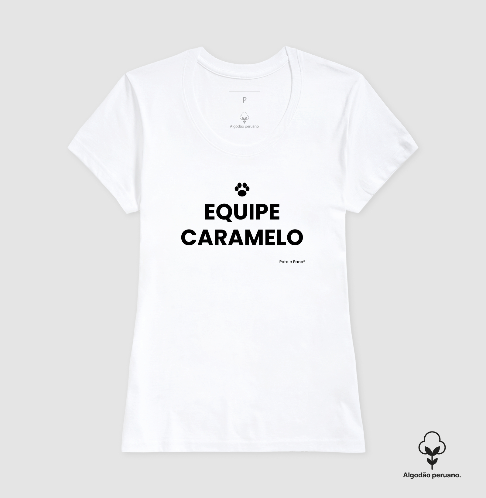 CAMISETA EQUIPE CARAMELO - Imagem 6