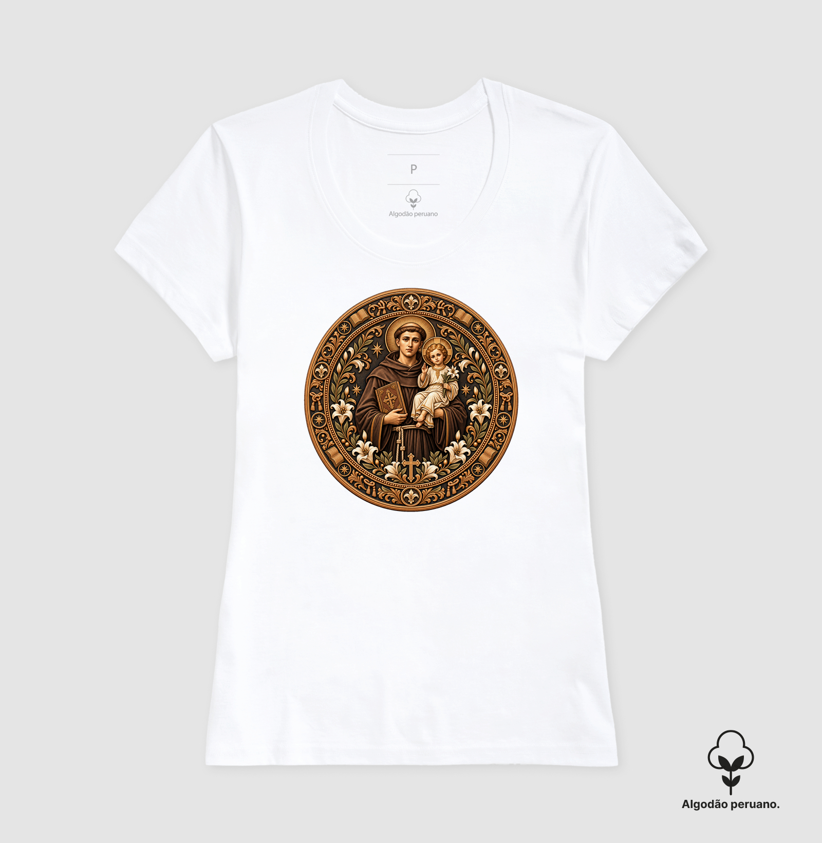 Medalha Santo Antônio Imperial Bronze - Imagem 8