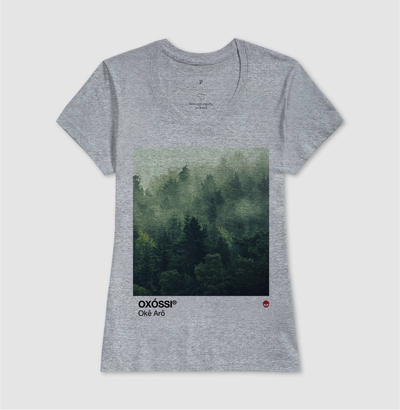 Camiseta Umbanda Orixá Oxóssi - Mata - Imagem 9