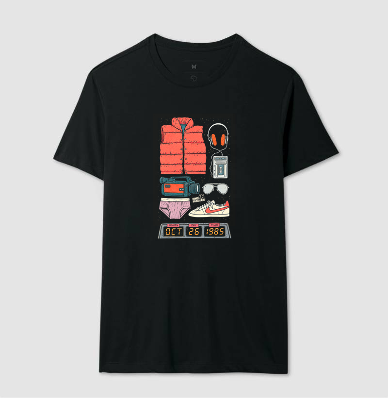 Camiseta Marty 1985 — De Volta para o Futuro - Imagem 3