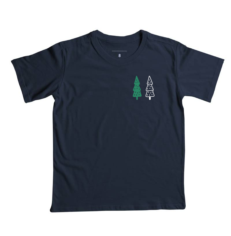 Camiseta Natal - Pinheiros de bolso - Imagem 2