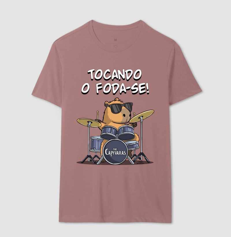 Camiseta Capivara Tocando o Foda-se - Imagem 16
