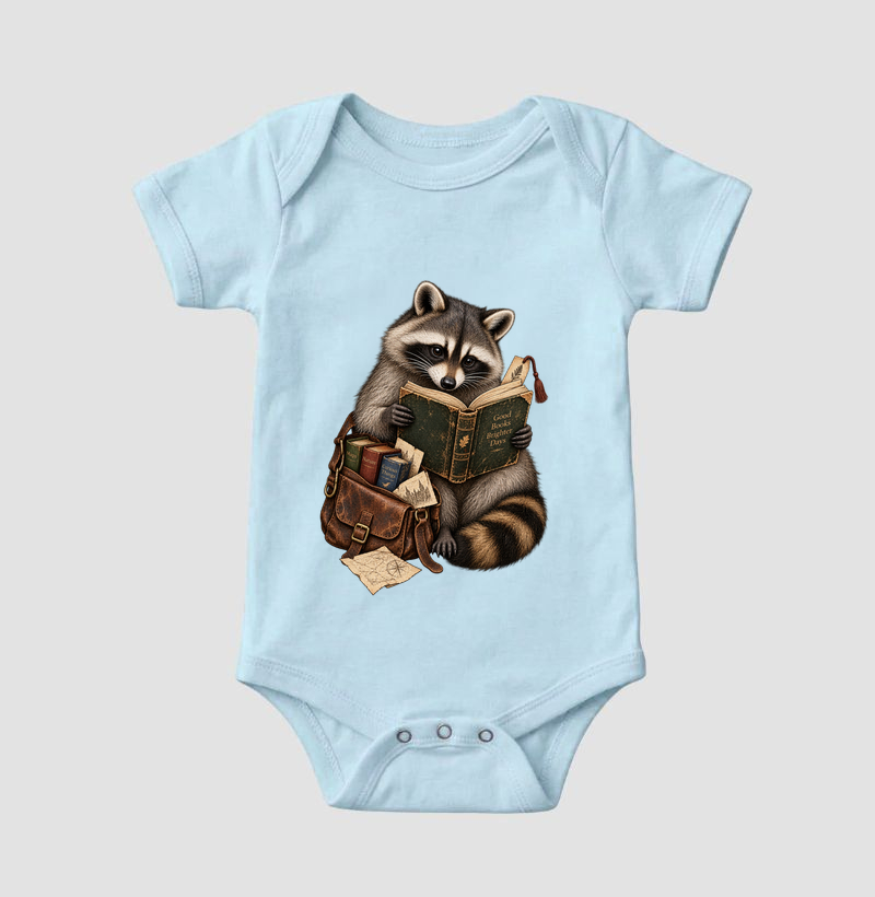 Camiseta Guaxinim Leitor - Imagem 4
