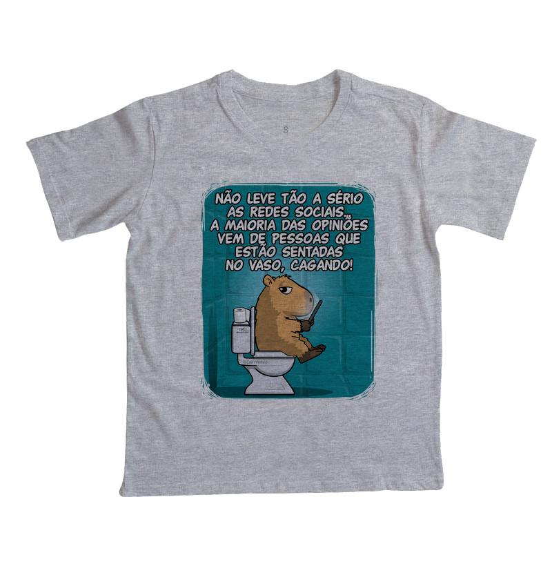 Camiseta Capivara Banheiro - Imagem 3