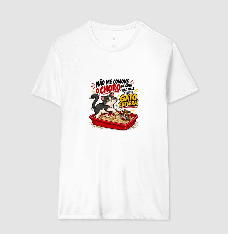 Camiseta Gato Poop em Algodão - Imagem 7