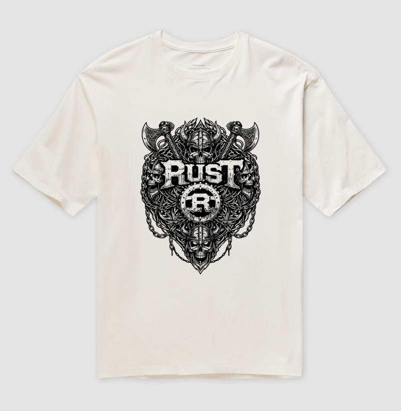 Rust-Core - Camiseta Oversized