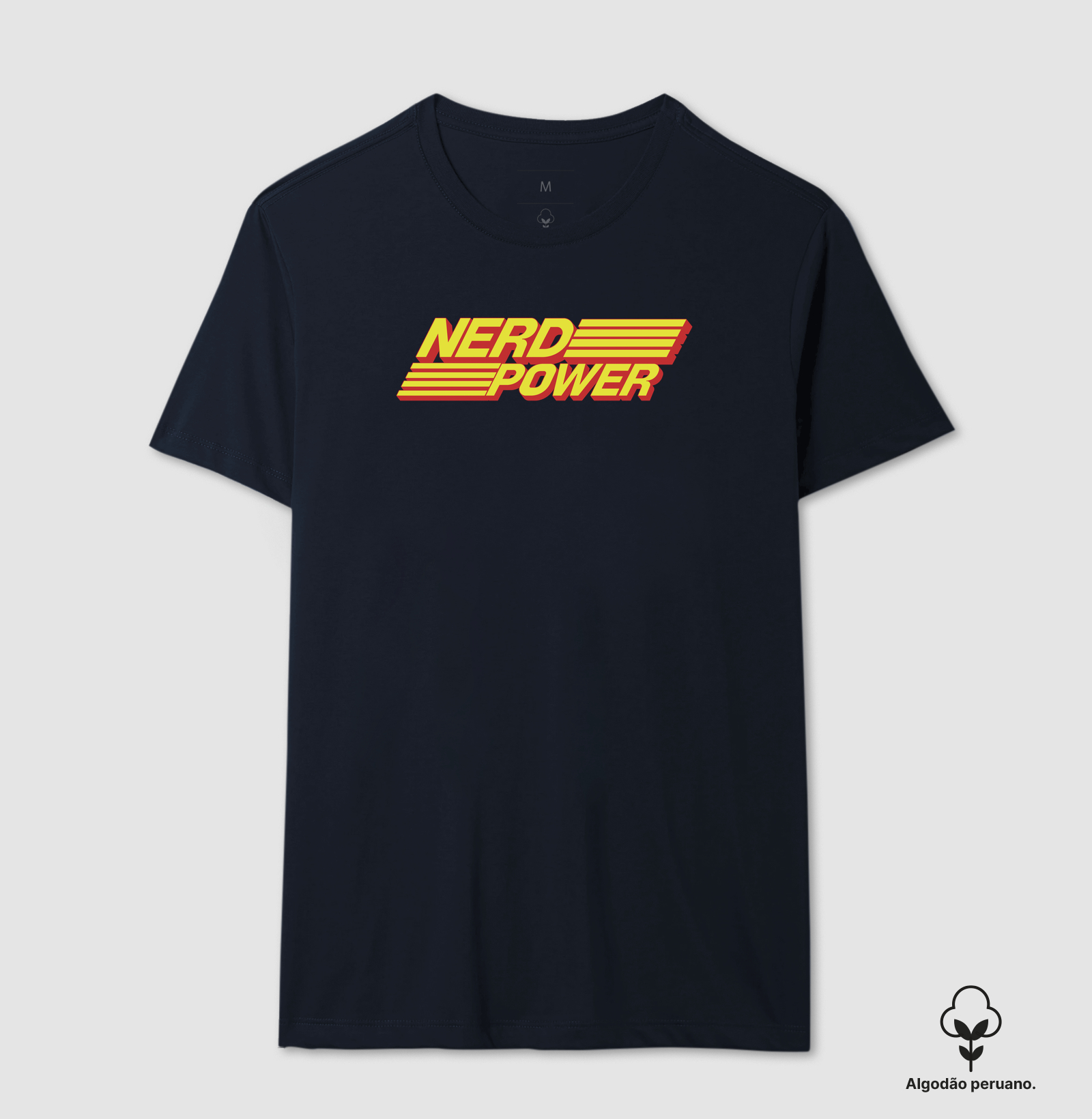 Camiseta Algodão Peruano Nerd Power - Imagem 2