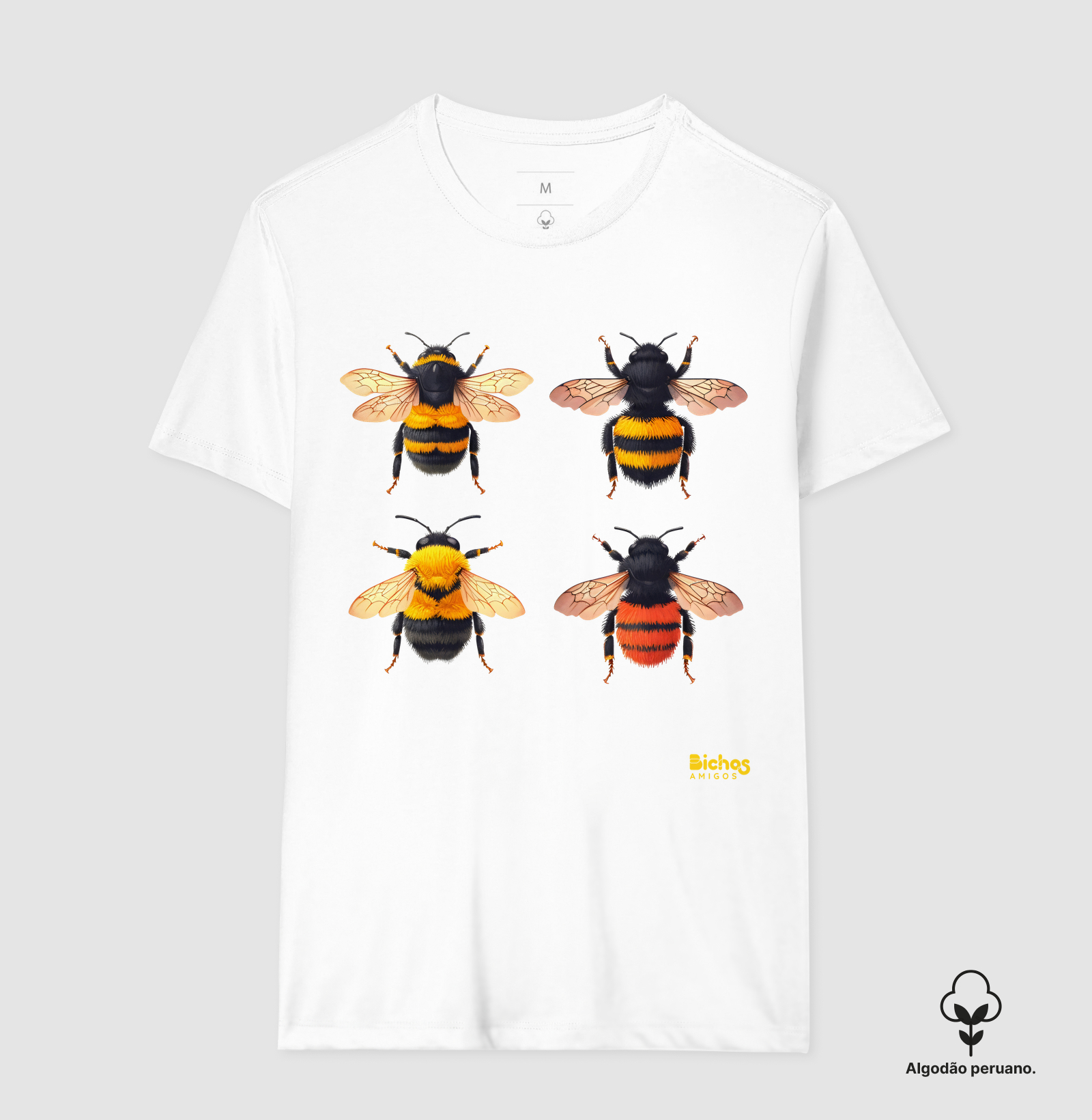 Abelha Colorida - Bichos Amigos - Imagem 2